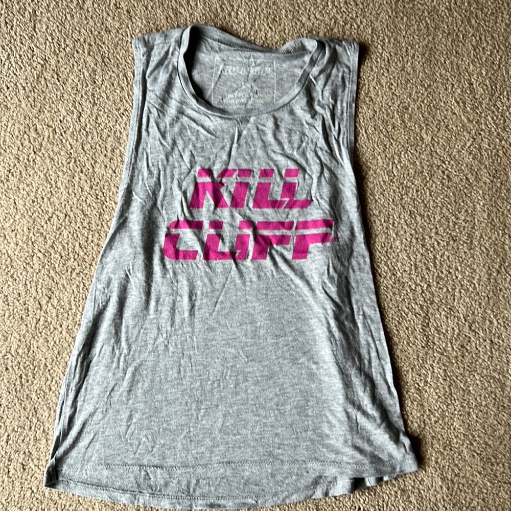 Womens crossfit muscle tank top. Kill cliff. Size large